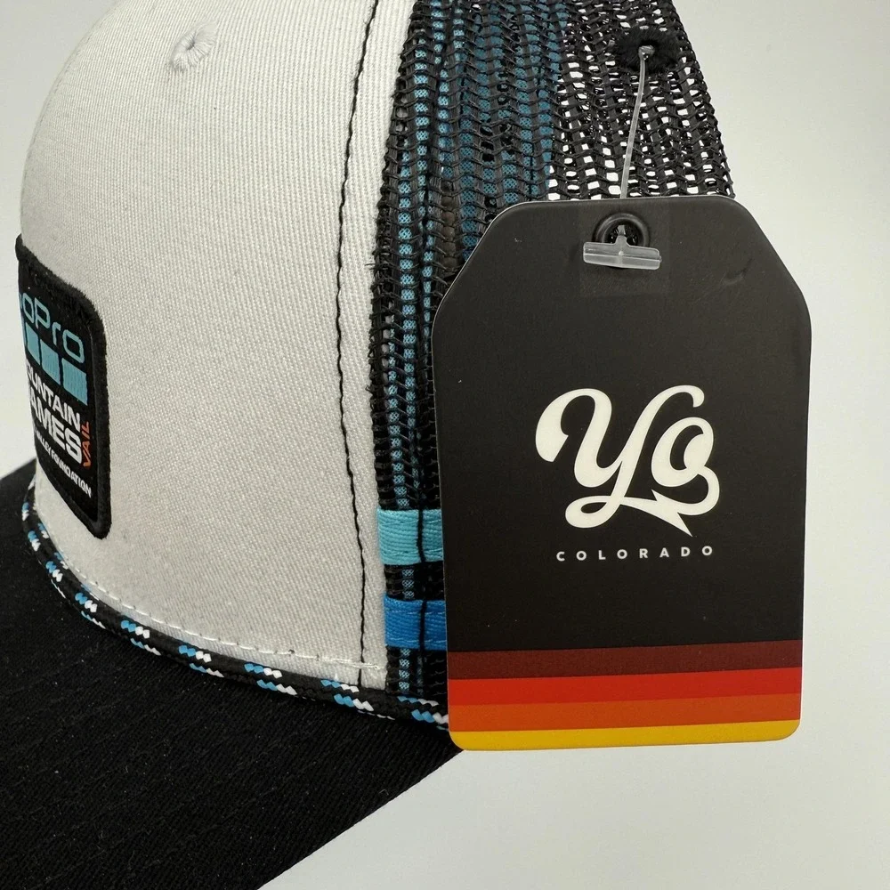 GoPro Mountain Games Hat Cap‎ Snap Back Trucker Mesh Patch YoColorado Adult